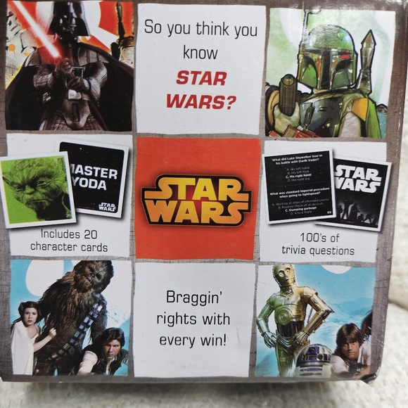 Disney Star Wars Trivia Box Card Game - Picture 2 of 12
